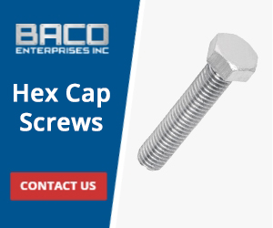 Hex Cap Screws Banner 300x250